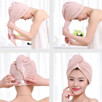 Lluoyer Microfiber Turban Towel for Drying Hair - Super Absorbent, Soft, and Lightweight - Perfect for Curly, Straight, and Wavy Hair